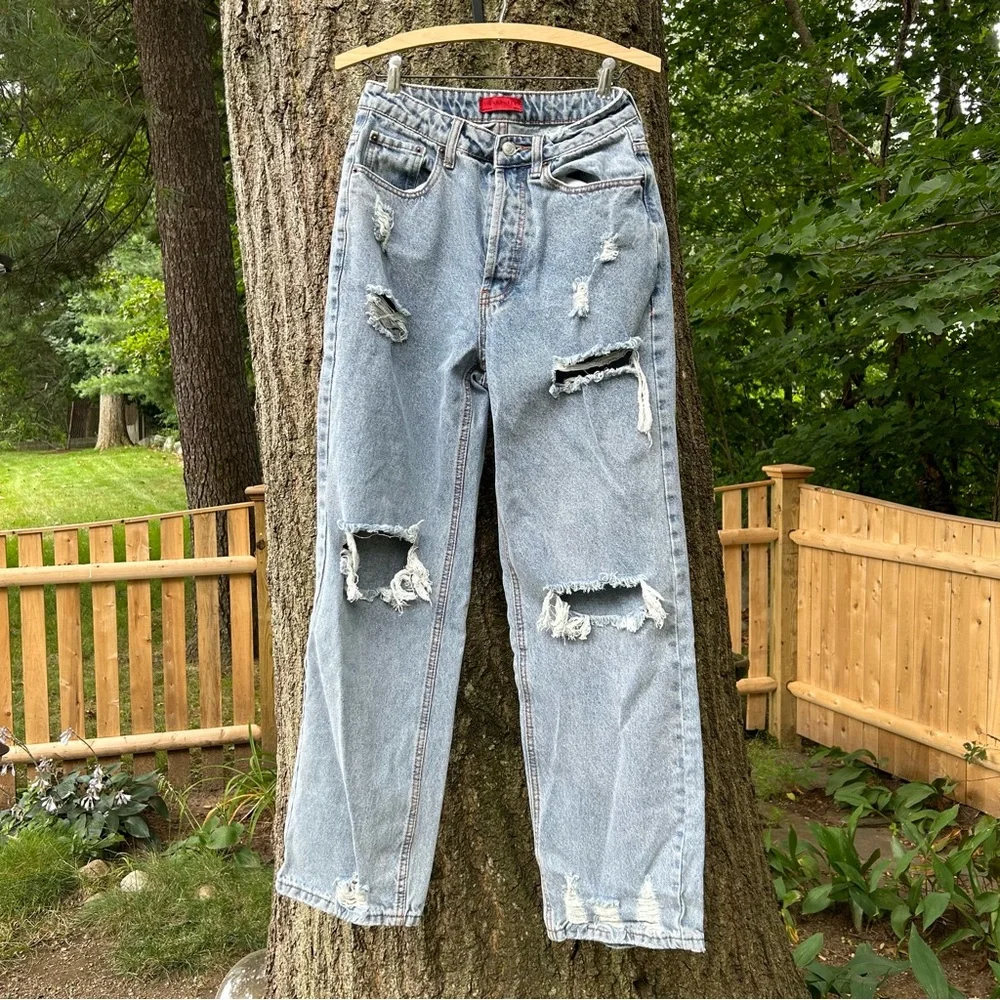Signature8 Ripped High Rise Jeans - Picture 2 of 7